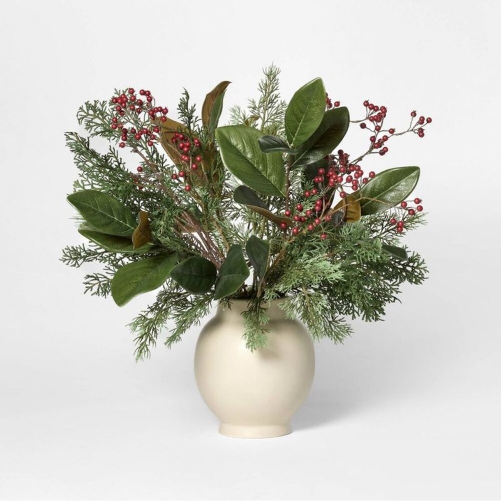 XL Christmas Mix Arrangement - Threshold designed with Studio McGee NEW W/ TAG